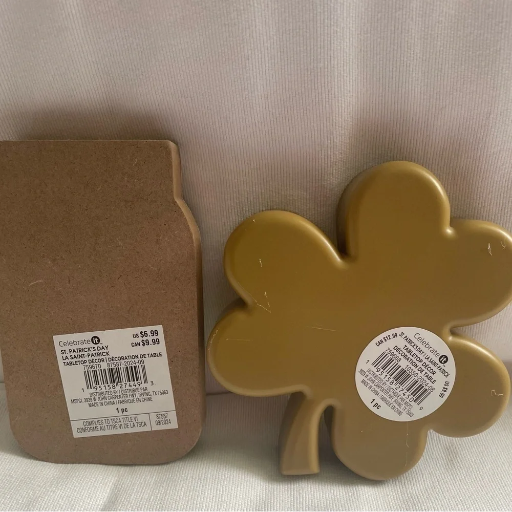 Celebrate It Green and White Shamrock Lucky Bundle
